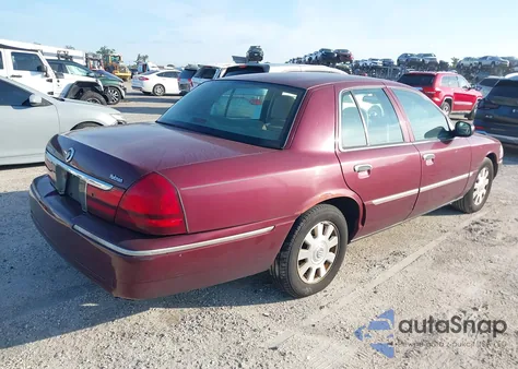 2004 Mercury Grand Marquis Ls из США, поврежденный, VIN 2MEFM75W34X624644